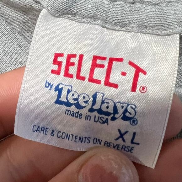 Rare 1988 Northview Southview All Night Long Rotary Vintage Gray Tee - Picture 3 of 5